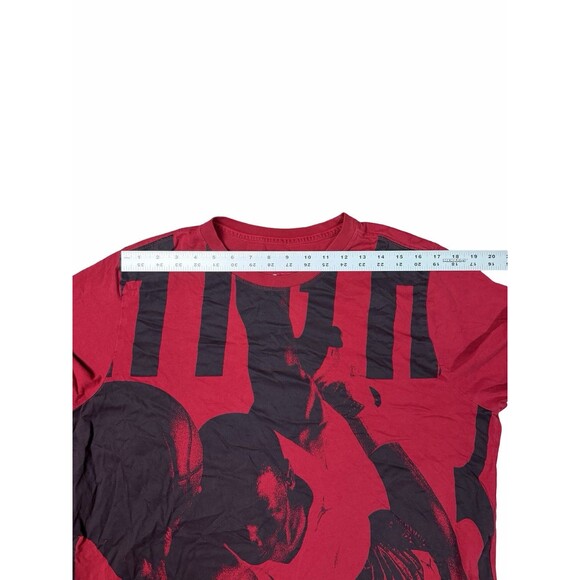 Nike Chicago Bulls Michael Jordan T Shirt Mens XL Red Jumping NBA Basketball - Picture 8 of 8